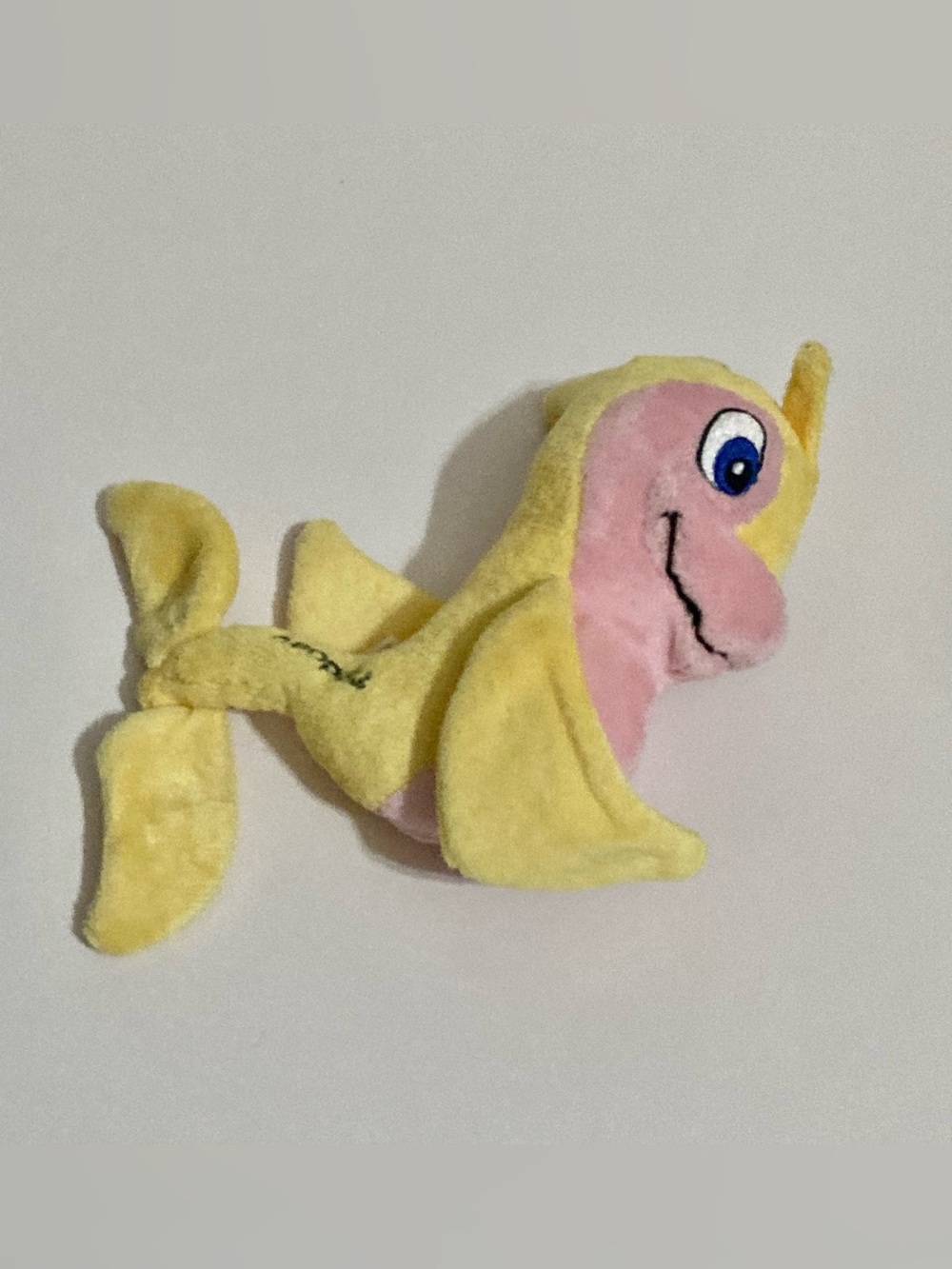 2008 Neopets Yellow and Pink Flotsam Narwhal
